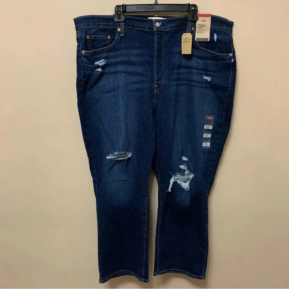 Levi’s Ribcage Straight Ankle Jeans